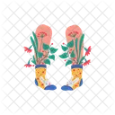Chaussettes Accessoires Vetements Icône