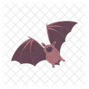 Chauve Souris Volant Vecteur Icône