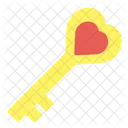 Chave Amor Casal Ícone