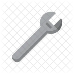 Chave de boca ajustável  Ícone