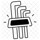 Chave Sextavada Chave Hexadecimal Ícone