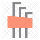 Chave Sextavada Hexadecimal Chave Ícone