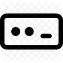 Interface Login Senha Bloqueio Login Cadeado Senha Seguro Seguranca Tipo Caixa De Texto Ícone