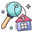 Chave De Casa Casa Propria Chave De Casa Ícone