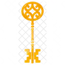 Chave Medieval Chave Antiga Chave Vintage Ícone