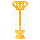 Chave Medieval Chave Antiga Chave Vintage Ícone
