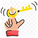Acesso Chave Senha Ícone