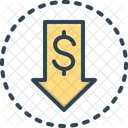 Cheaper Inexpensive Budget Icon