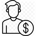 Cheater Man Corruption Icon