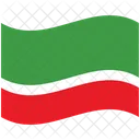 Flag Country Chechen Republic Icon