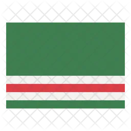 Chechen Republic Of Ichkeria Flag Icon