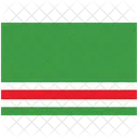 Flag Country Chechen Republic Of Lchkeria Icon