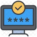 Cyber Security Check Icon