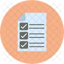 Check Checklist Document Icon
