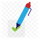 Tick Done Document Icon