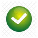 Green Check Tick Icon