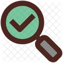 Check Analysis Search Icon
