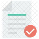Approved document  Icon