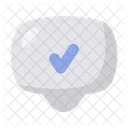 Check Chat Message Icon