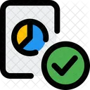 Check Analysis Analysis Graph Icon