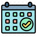 Calendar Time And Date Sales Icon