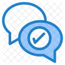 Check Chat Verify Chat Chat Icon