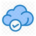 Check Cloud Safe Cloud Safe Icon