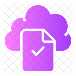 Check Cloud Document  Icon
