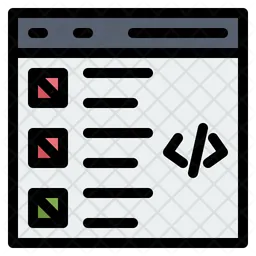 Check Coding  Icon