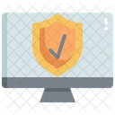 Check Computer Security Computer Security Computer Protection Icon