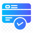 Check Credit Card  Icon
