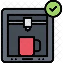 Check Cup Printing  Icon