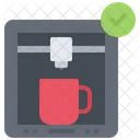 Check Cup Printing  Icon