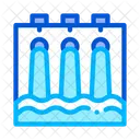 Water Hydraulic Engineering Icon