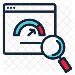 Check dashboard Icon - Download in Colored Outline Style