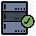Check Database Approved Database Check Server Icon
