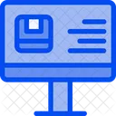 Delivery Check Computer Icon