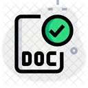 Check Doc File  Icon