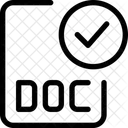 Check Doc File  Icon
