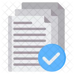 Check Document  Icon
