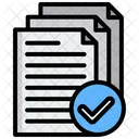 Check Document  Icon