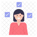 Approved Employee Select Employee Check Employee Icon