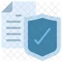 Check File Security Approved Tick Icon