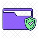 Folder Document Verify Icon