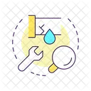 Check for water leaks  Icon