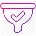 Check funnel  Icon