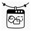 Check hand drawn icon of web designing  Icon