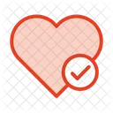 Checked Heart Icon