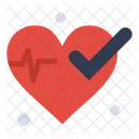 Check Heart Pulse  Icon