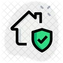 Check Shield House Icon